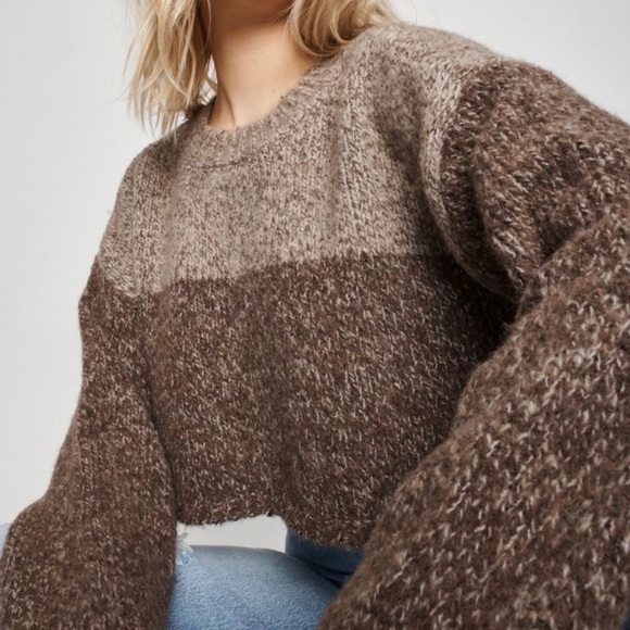 Garage Bubble Sleeve Sweater - Picture 2 of 3